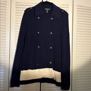 Ralph Lauren Navy Knit Sweater